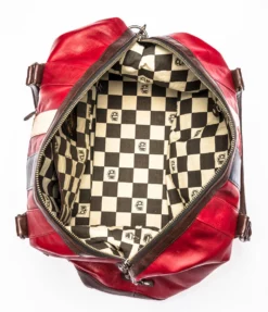 Sac Cuir Agneau Rouge " WE 48H " 8 Sac Cuir Agneau Rouge " WE 48H " -Hexagona Soldes Boutique 48hrouge5 025182400 1039 15042021