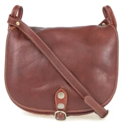 Sacoche Cuir Vachette Marron " TONIA " -Hexagona Soldes Boutique 49toniatr955marrone1 046478000 1752 08032021