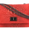 Pochette Cuir Vachette Rouge " MIRANDA " -Hexagona Soldes Boutique 54mirandarosso 049653900 1641 26022021
