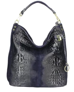 Sac Cuir Vachette Blu "LUISA" -Hexagona Soldes Boutique 58luisaluisas6983blblu1 044018100 1537 26022021