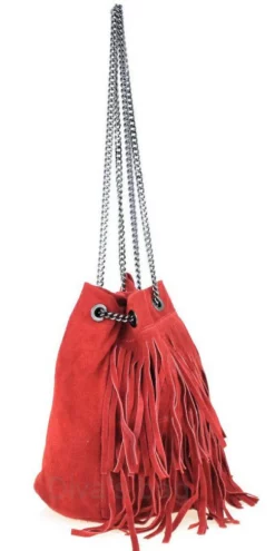 Sac Cuir Femme Rouge "NAIMA" -Hexagona Soldes Boutique 60naimatr977rorosso2 081367200 1049 18102021