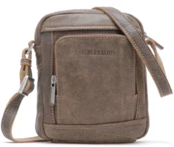Sacoche Cuir Homme Chataigne Arthur Et Aston " 62-1043 " -Hexagona Soldes Boutique 621043chataigne 069382300 1742 20032023