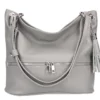 Sac Cuir Femme Vachette Gris " JOSS " -Hexagona Soldes Boutique 62josss7069grigio 095122800 1537 26022021