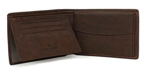 Hexagona Portefeuille Italien Marron " 667286 " 7 Hexagona Portefeuille Italien Marron " 667286 " -Hexagona Soldes Boutique 66728622002 007165300 1659 20012022