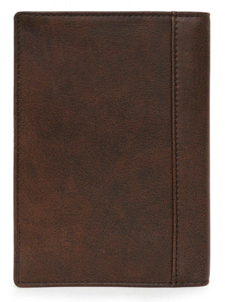 Hexagona Portefeuille Européen En Cuir De Vachette Marron " 667293 " 3 Hexagona Portefeuille Européen En Cuir De Vachette Marron " 667293 "