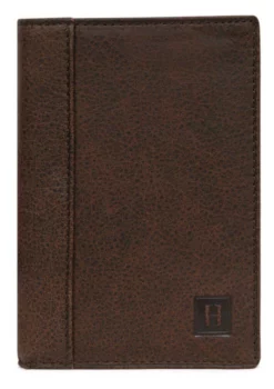 Hexagona Portefeuille Européen En Cuir De Vachette Marron " 667295 " -Hexagona Soldes Boutique 667295marronface 083715400 1805 12062021