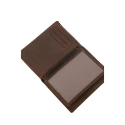 Hexagona Portefeuille Européen En Cuir De Vachette Marron " 667295 " -Hexagona Soldes Boutique 667295marronouvert3 098466200 1805 12062021