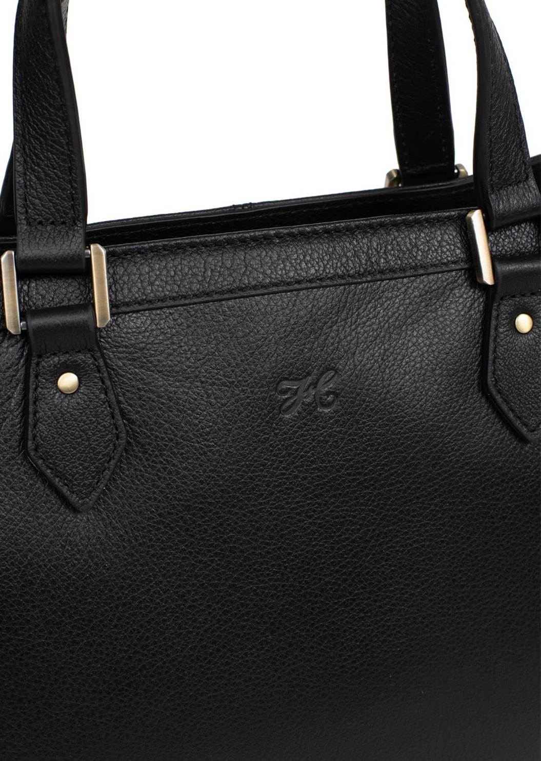 Hexagona Sac Porté Main 2 Poignées Noir " 689668 " 5 Hexagona Sac Porté Main 2 Poignées Noir " 689668 " – Image 3