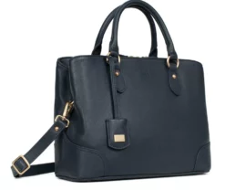 Hexagona Sac Porté Main 2 Poignées Vachette Bleu Pétrole " 689983 " -Hexagona Soldes Boutique 68998367002 071937900 0912 15092023