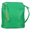 Sac Bandoulière Cuir Verde " LEIA " -Hexagona Soldes Boutique 71leiatr150verde1 026331800 1642 26022021