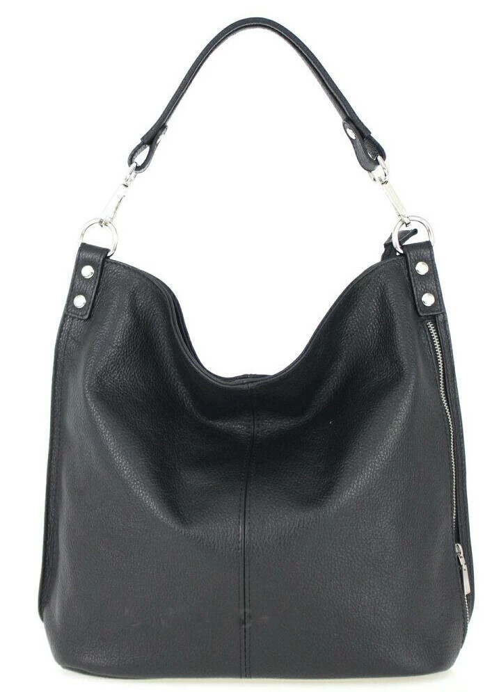 Sac Cuir Femme Noir " LUDMILLA " 5 Sac Cuir Femme Noir " LUDMILLA " – Image 3