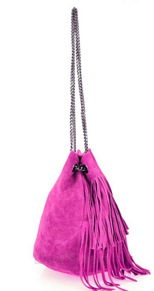 Sac Cuir Femme Fuxia "NAIMA" 3 Sac Cuir Femme Fuxia "NAIMA"
