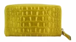 Porte Monnaie Cuir Femme Giallo " PINA " -Hexagona Soldes Boutique 75pinagiallo 078186300 1655 05032021