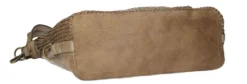 Sac Cuir Femme Vachette Tressé Taupe " LIVIA " -Hexagona Soldes Boutique 81livias7259tataupe7 077010600 1605 21032023