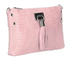 Pochette Cuir Femme Imprimé Python Rose " THERESA " -Hexagona Soldes Boutique 81theresatr216rarosa2 090740200 1605 21032023