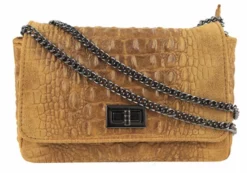 Pochette Cuir Vachette Cognac "MIRANDA" -Hexagona Soldes Boutique 82mirandacognac 016140900 1641 26022021