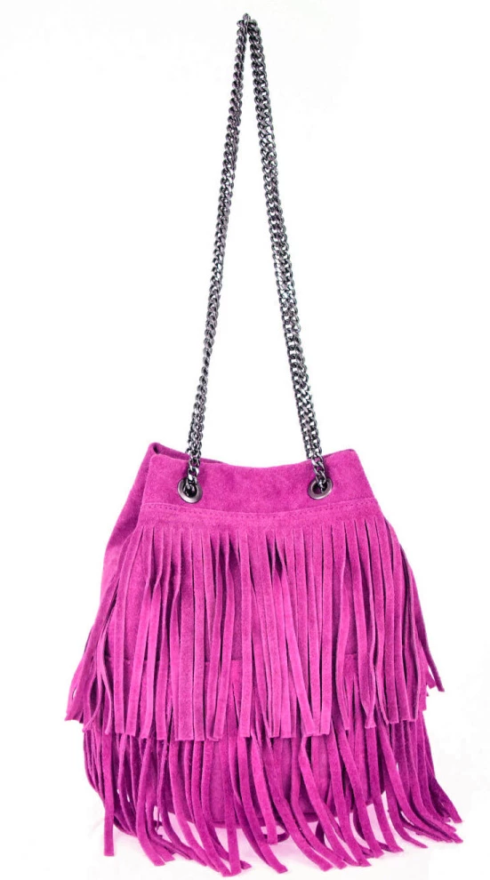 Sac Cuir Femme Fuxia "NAIMA" 5 Sac Cuir Femme Fuxia "NAIMA" – Image 3