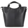 Sac En Cuir Noir " MARIKA " -Hexagona Soldes Boutique 94marikasennero 016651000 1751 08032021
