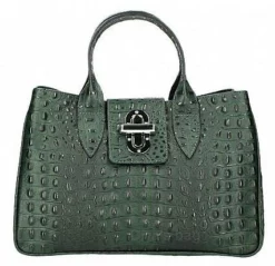 Sac à Main Cuir Vert " LAURA " -Hexagona Soldes Boutique 99laurabm11205veverde1 048533500 1556 09072021