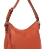 Hexagona Sac Porté épaule 1 Anse Cuir Vachette Orange " 464779 " -Hexagona Soldes Boutique besaceencuirdevachette464779 orange 1 011307000 1551 12032021