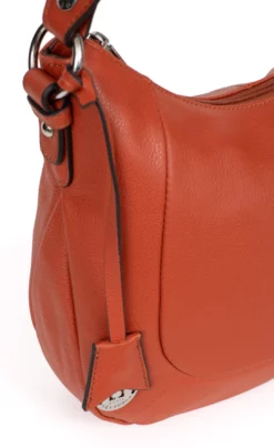 Hexagona Sac Porté épaule 1 Anse Cuir Vachette Orange " 464779 " -Hexagona Soldes Boutique besaceencuirdevachette464779 orange 3 006056800 1540 12032021