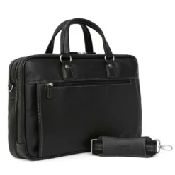 Hexagona Cartable Cuir Homme Noir " 469544 " -Hexagona Soldes Boutique cartable cuir hexagona 469544 noir 4 024249900 1723 16052022
