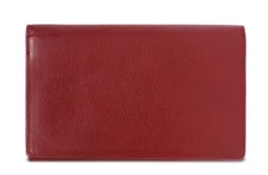 Hexagona Compagnon De Voyage En Cuir De Vachette Carmin " 337323 "