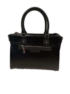 Sac à Main Cuir Vachette Noir Aspect Croco " DC-202 " 7 Sac à Main Cuir Vachette Noir Aspect Croco " DC-202 " -Hexagona Soldes Boutique dc202croconoirface1 001971500 1138 17112023