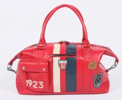 Sac De Voyage Rouge 100 Ans 24 H Le Mans " GASTON " -Hexagona Soldes Boutique gastonrougeface 047708500 1444 26012023