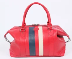 Sac De Voyage Rouge 100 Ans 24 H Le Mans " GASTON "