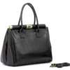Hexagona Sac Porté Main Cuir Vachette Noir " 112550 " -Hexagona Soldes Boutique maroquinerie femme sac cuir 112550 noir biais 090175600 1136 16092019