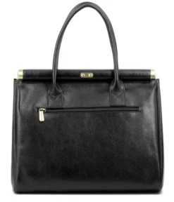 Hexagona Sac Porté Main Cuir Vachette Noir " 112550 " -Hexagona Soldes Boutique maroquinerie femme sac cuir 112550 noir dos 084025700 1136 16092019