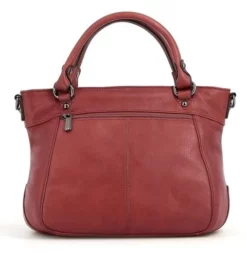 Hexagona Sac Cuir Femme Vachette Carmin " 414719 " Porté Main Et épaule 7 Hexagona Sac Cuir Femme Vachette Carmin " 414719 " Porté Main Et épaule -Hexagona Soldes Boutique maroquinerie femme sac cuir 414719 carmin dos 030346500 1741 16092019
