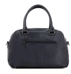 Hexagona Sac Cuir Vachette Bleu " 415491 " 7 Hexagona Sac Cuir Vachette Bleu " 415491 " -Hexagona Soldes Boutique maroquinerie femme sac cuir 415491 bleu dos 081009300 1810 16092019