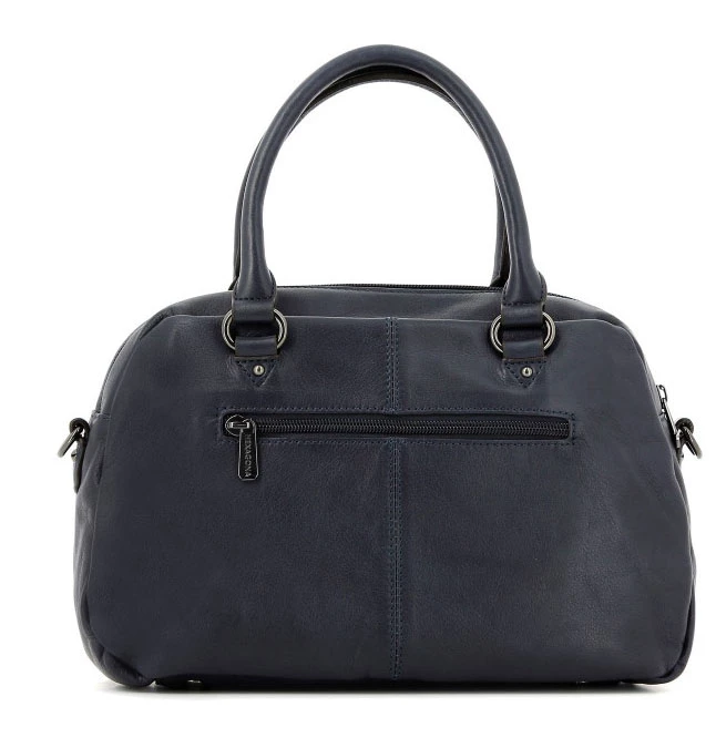 Hexagona Sac Cuir Vachette Bleu " 415491 " 4 Hexagona Sac Cuir Vachette Bleu " 415491 " – Image 2