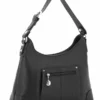Hexagona Sac Porté épaule 1 Anse Cuir Vachette Noir " 462042 " -Hexagona Soldes Boutique maroquinerie femme sac cuir 462042 noir biias 035430500 1143 17092019
