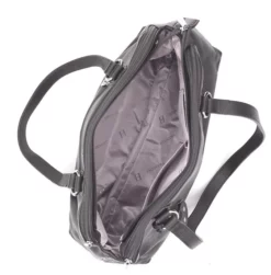 Hexagona Sac Porté épaule A4 Cuir Vachette Taupe " 463453 " -Hexagona Soldes Boutique maroquinerie femme sac cuir 463453 taupe doublure 044385000 1636 17092019