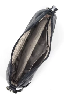 Hexagona Sac Porté épaule 1 Anse Cuir Vachette Marine " 464779 " -Hexagona Soldes Boutique maroquinerie femme sac cuir 464779 marine doublure 038446000 1153 17092019