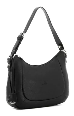 Hexagona Sac Porté épaule 1 Anse Cuir Vachette Noir " 464779 " -Hexagona Soldes Boutique maroquinerie femme sac cuir 464779 noir biias 034880100 1153 17092019