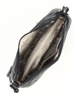 Hexagona Sac Porté épaule 1 Anse Cuir Vachette Noir " 464779 " -Hexagona Soldes Boutique maroquinerie femme sac cuir 464779 noir doublure 050515700 1153 17092019