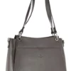 Hexagona Sac Porté épaule 2 Anses Cuir Vachette Taupe " 465017 " -Hexagona Soldes Boutique maroquinerie femme sac cuir 465017 taupe 012456000 1105 17092019