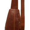 Sacoche Cuir Vachette Cognac " MB-139-R " -Hexagona Soldes Boutique mb139rcognacdos 000135700 1107 20022024