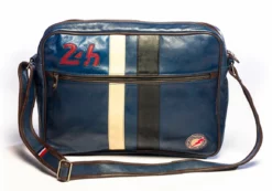 Sac Bandoulière 24 H Du Mans Bleu "messenger" -Hexagona Soldes Boutique messengerbleu1 093604000 1042 27042021