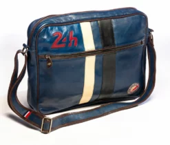 Sac Bandoulière 24 H Du Mans Bleu "messenger"