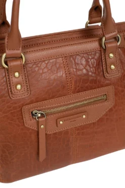 Hexagona Sac Porté Main 2 Poignées Fauve " P99776 " -Hexagona Soldes Boutique p9977692004 005247100 1635 27092022