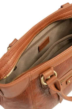 Hexagona Sac Porté Main 2 Poignées Fauve " P99776 " -Hexagona Soldes Boutique p9977692005 081732800 1635 27092022