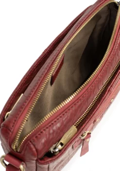 Hexagona Sac Porté Travers Carmin " P99777 " -Hexagona Soldes Boutique p9977726005 047549200 1635 27092022