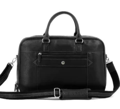 Hexagona Porte Ordinateur Cuir Vachette Noir " 464409 " -Hexagona Soldes Boutique porte ordinateur hexagona 464409 18 098820600 1516 04102019