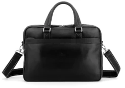Hexagona Porte Ordinateur 15" Cuir Vachette Noir " 154663 " -Hexagona Soldes Boutique porte ordinateur hexagona noir 154663 041004300 1616 04102019
