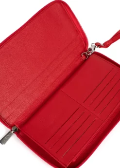 Hexagona Porte Carte/billet En Cuir De Vachette Fraise " 467487 " -Hexagona Soldes Boutique portecartebilletencuirdevachette4674874 014197000 1030 19032021